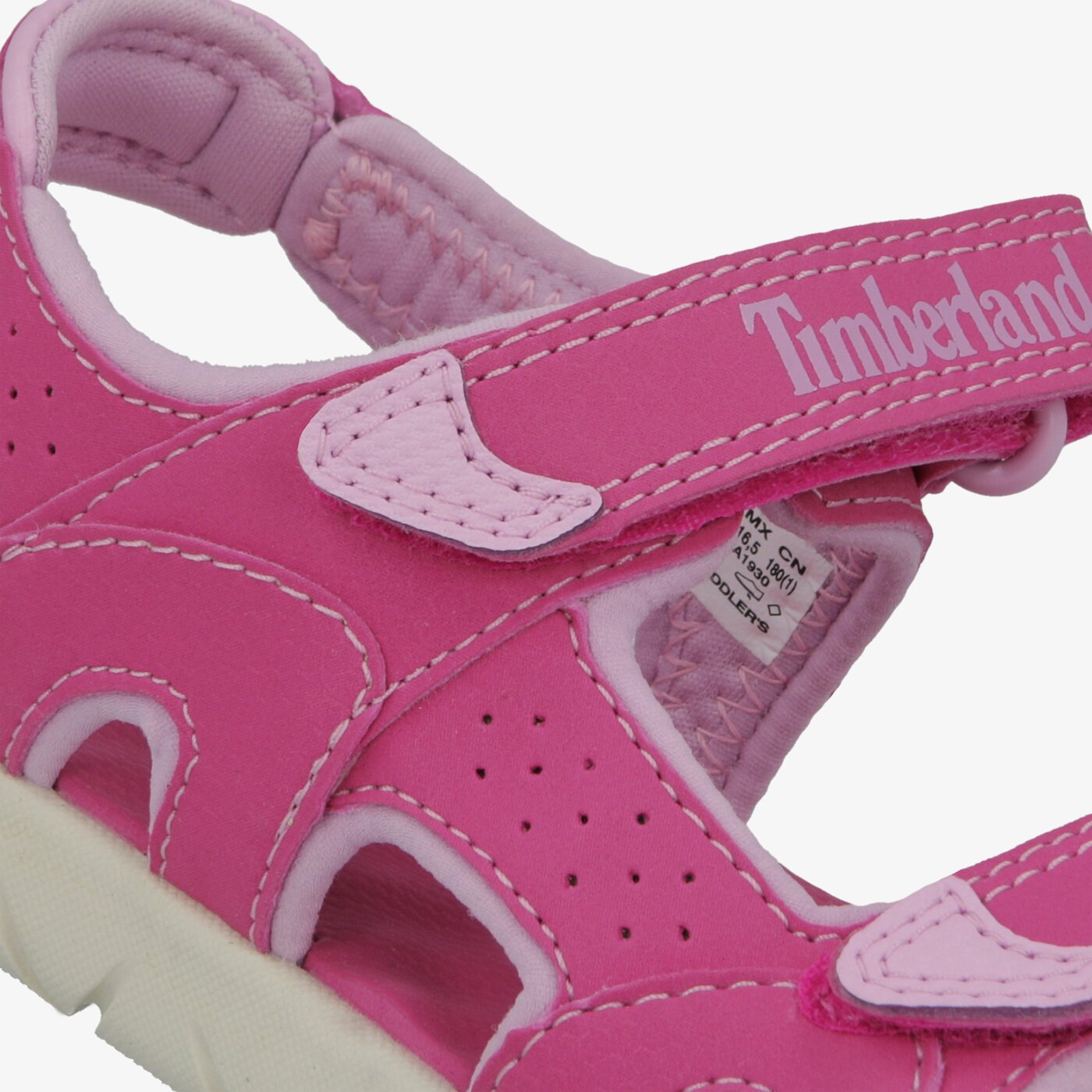 Dziecięce sandały / klapki TIMBERLAND PERKINS ROW 2-STRAP tb0a1qg4d561 kolor różowy