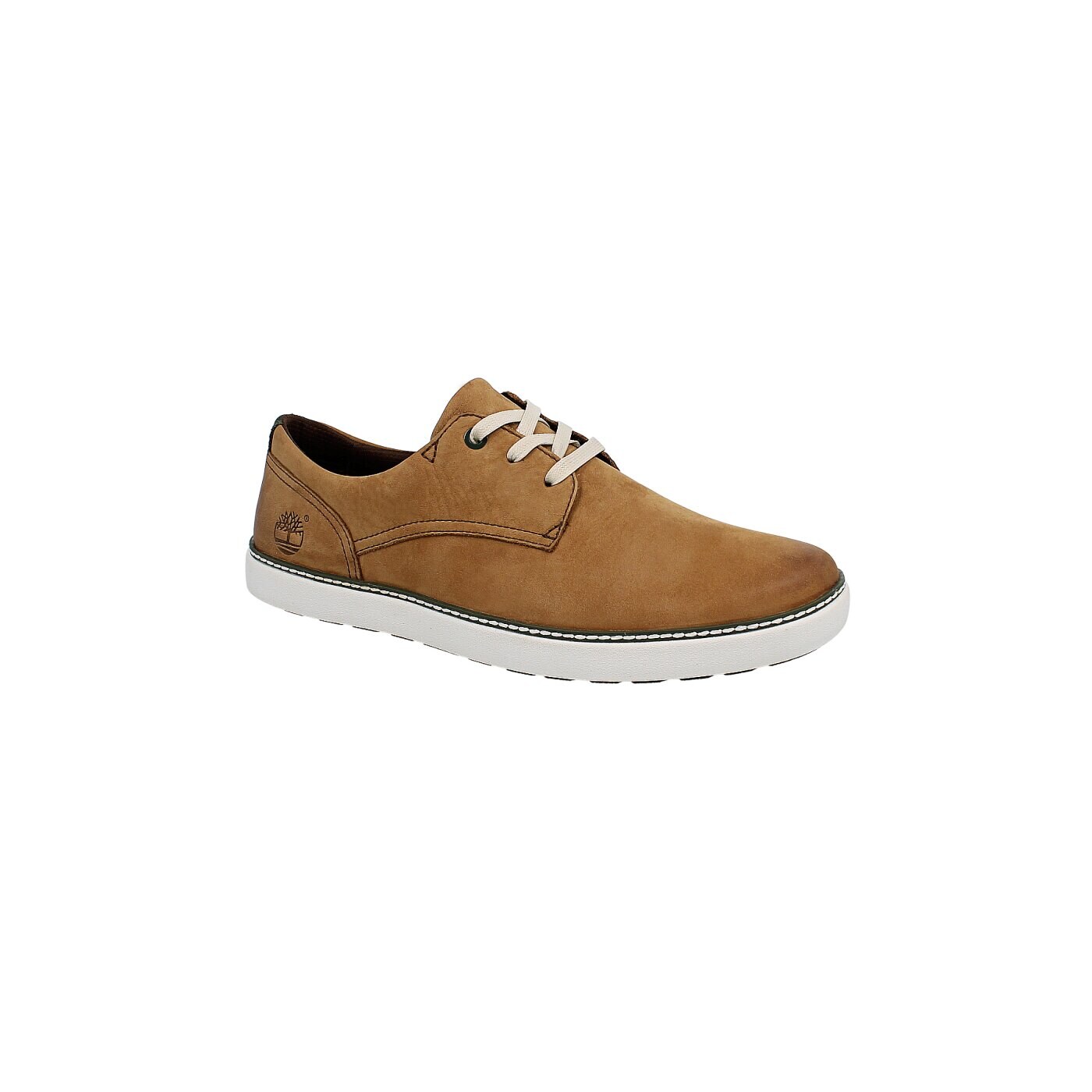 Męskie półbuty TIMBERLAND PLAIN TOE OXFORD a12so kolor brązowy