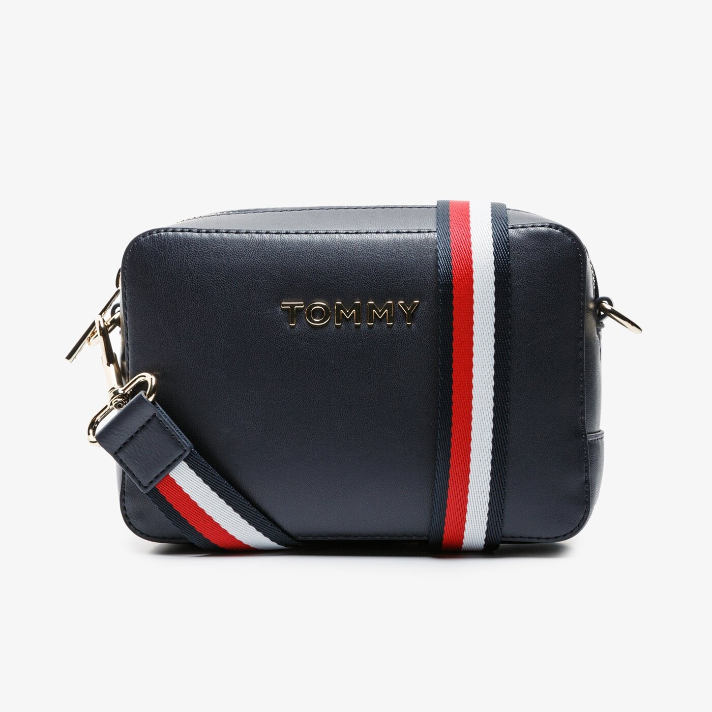 Damska nerka / saszetka TOMMY HILFIGER TOREBKA ICONIC TOMMY CROSSOVER aw0aw07592cjm kolor granatowy