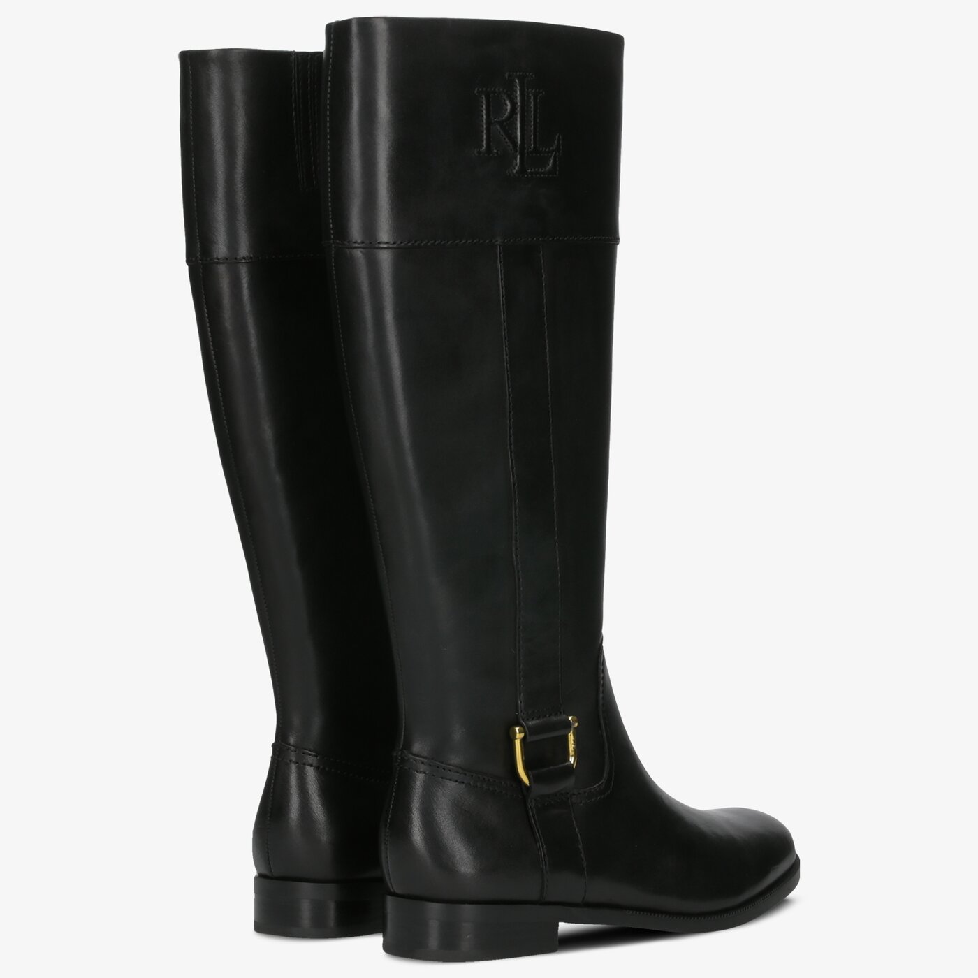 Damskie kozaki LAUREN RALPH LAUREN BERNADINE 802755644001 kolor czarny