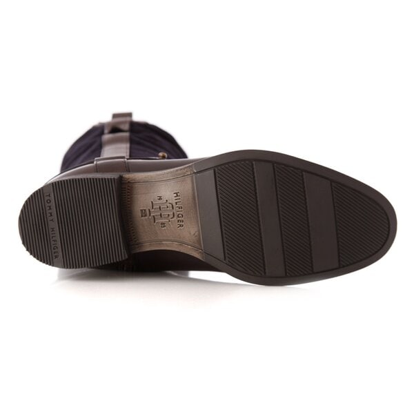 Damskie kozaki TOMMY HILFIGER HAMILTON 7 C  fw56816022403 kolor brązowy