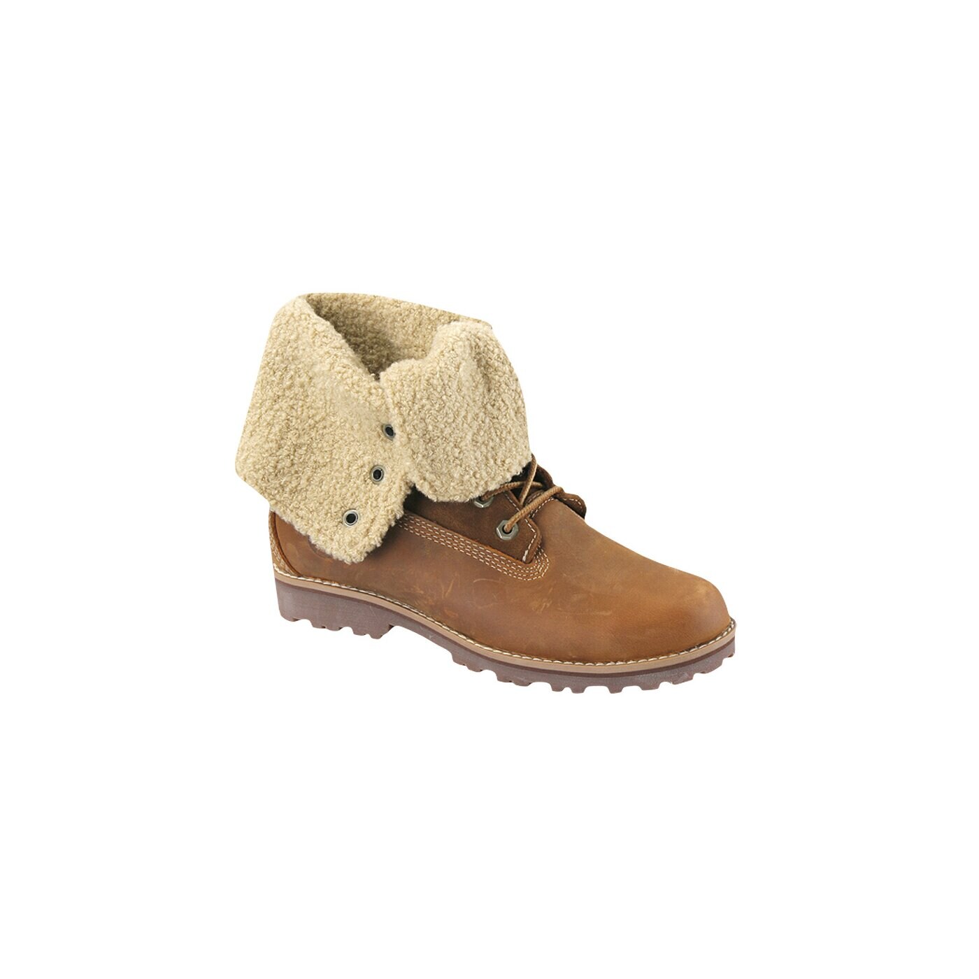 TIMBERLAND 6IN SHEARLING BOOT 50719 kolor brązowy