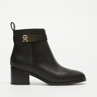 TOMMY HILFIGER TH LOGO MID HEEL BOOTIE