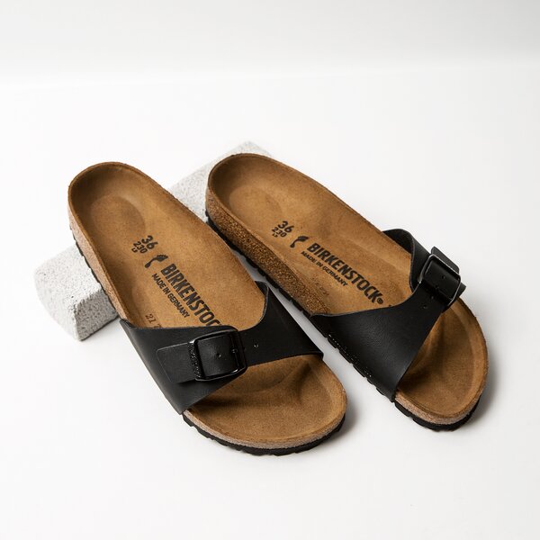 Damskie klapki BIRKENSTOCK MADRID  40793 kolor czarny