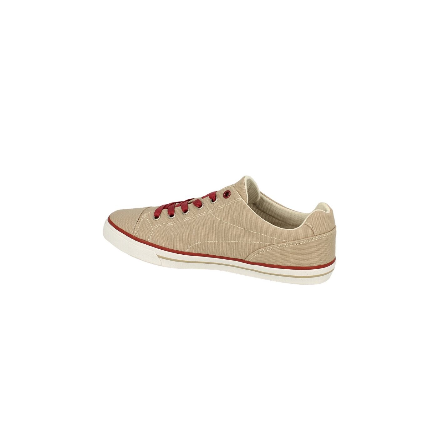 Męskie trampki TIMBERLAND CANVAS CAP TOE OXFORD  5305a kolor beżowy