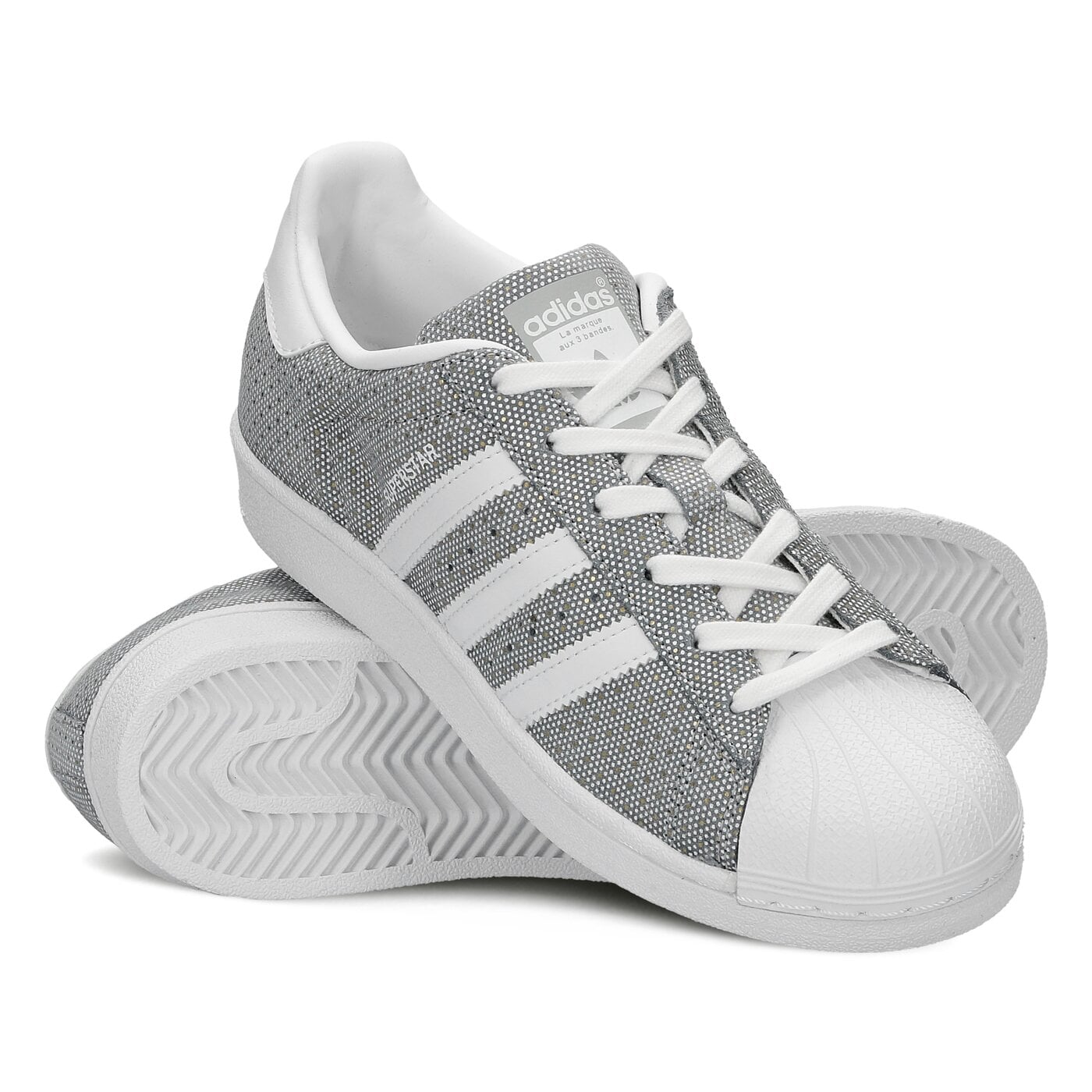 Damskie sneakersy (buty) ADIDAS SUPERSTAR W  bb2136 kolor szary