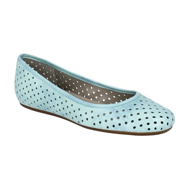 Damskie baleriny (buty) ECCO OWANDO 35609301193 kolor zielony