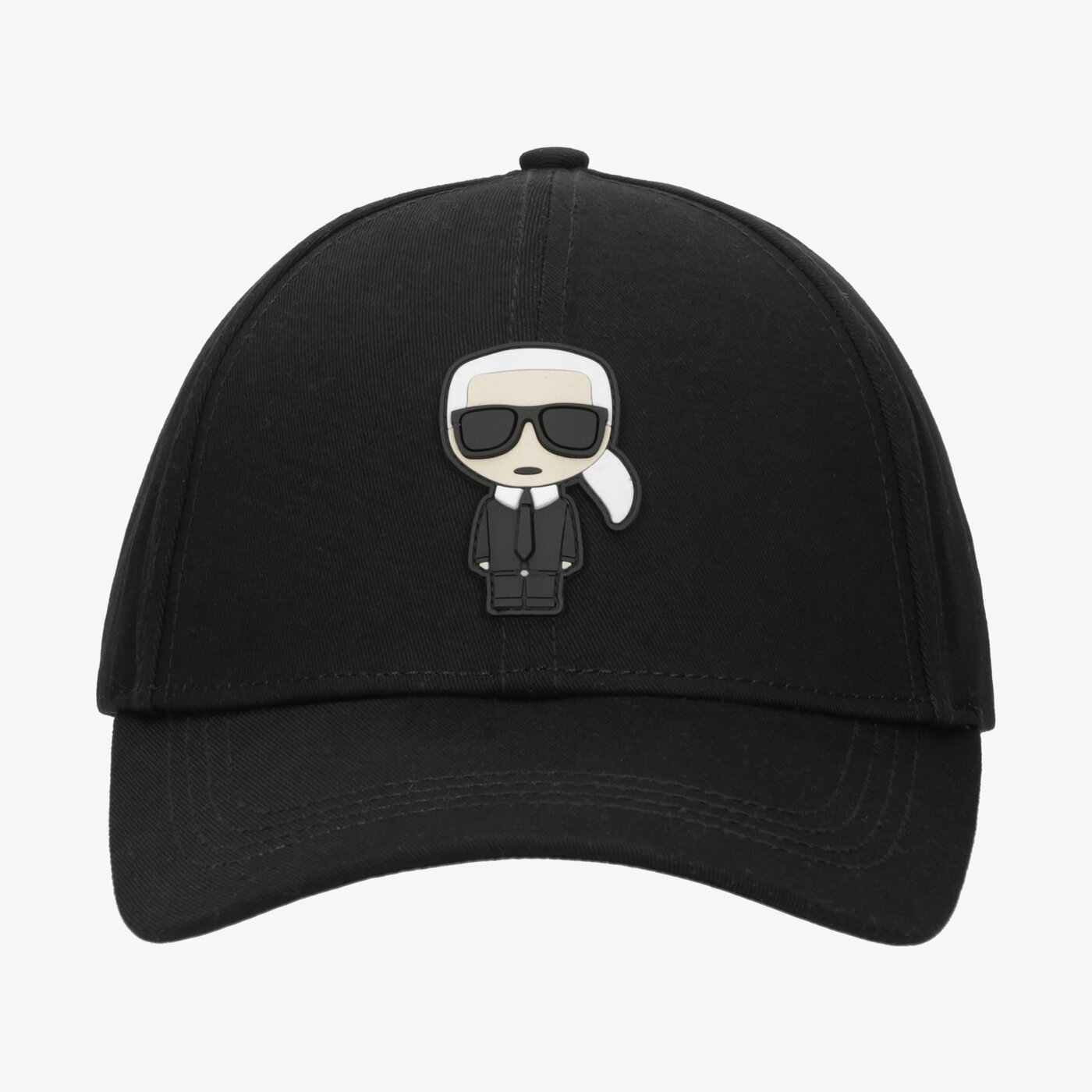 Damska czapka z daszkiem KARL LAGERFELD CZAPKA CAP 3409999 kolor czarny