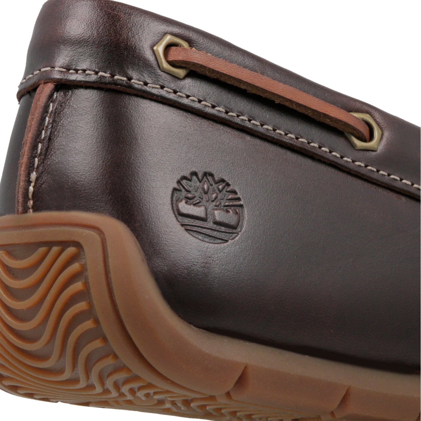 Męskie mokasyny TIMBERLAND LEMANS GENT DRIVR MOC BOAT tb0a244p2141 kolor brązowy