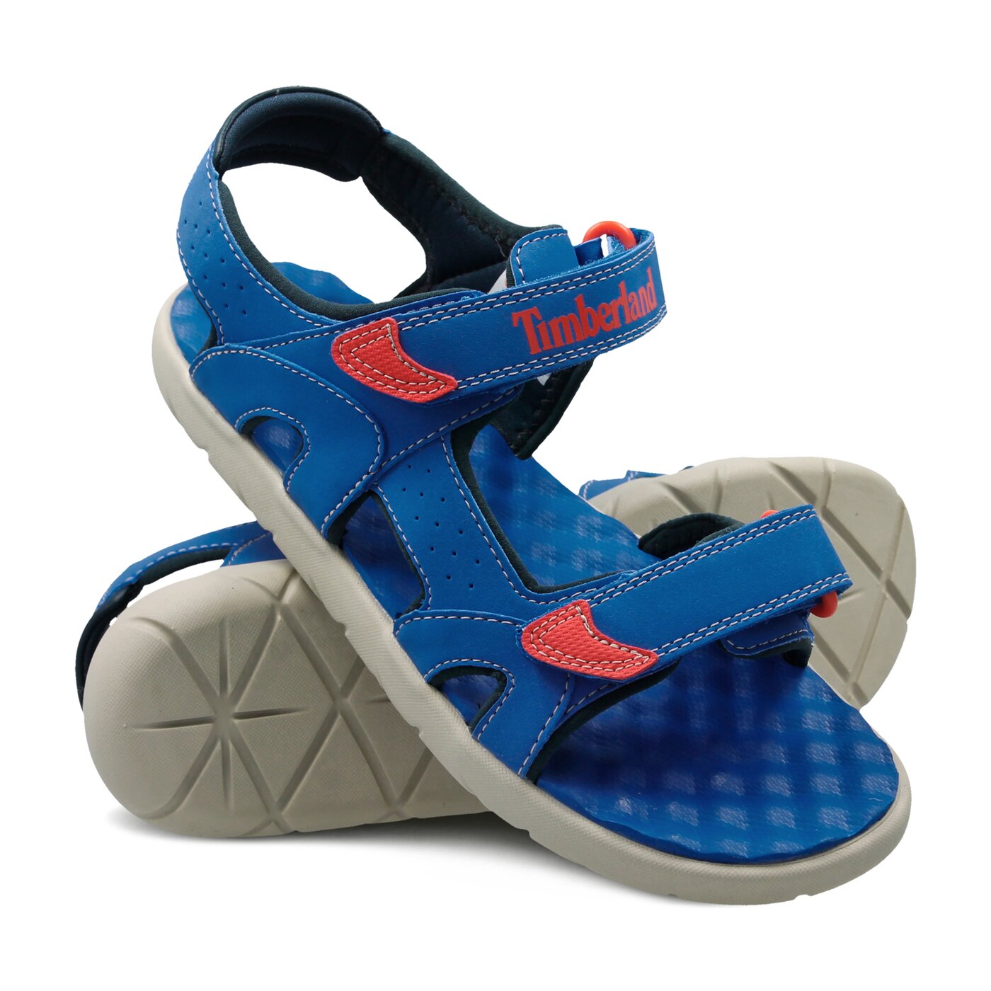 Dziecięce sandały / klapki TIMBERLAND PERKINS ROW 2-STRAP tb0a1qgbj451 kolor granatowy