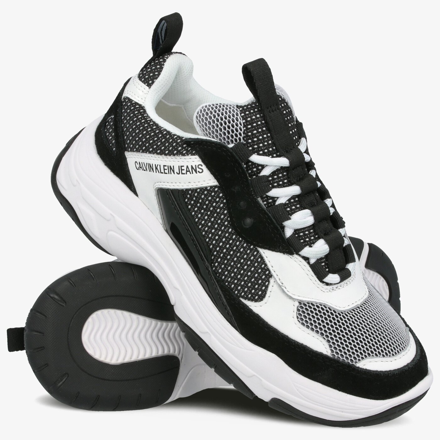 Damskie sneakersy (buty) CALVIN KLEIN MAYA r0823bwt kolor czarny