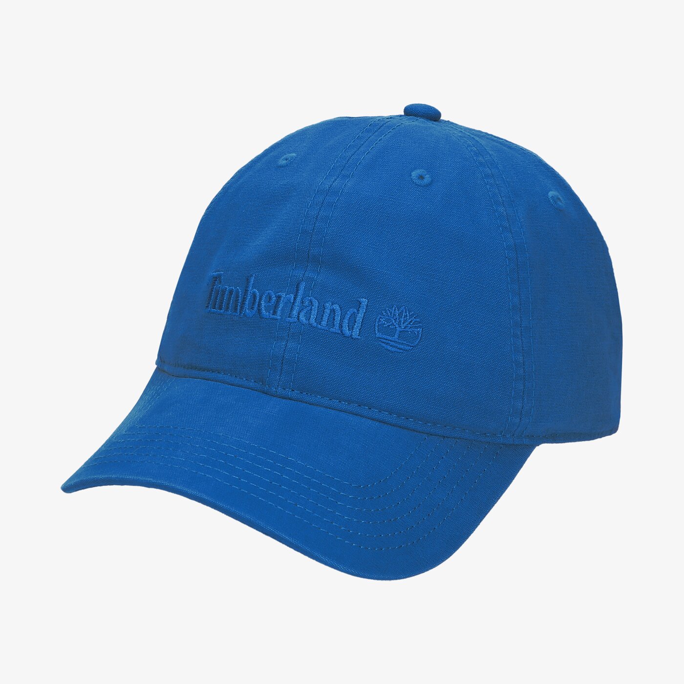Damska czapka z daszkiem TIMBERLAND CZAPKA COTTON CANVAS BB CAP tb0a1f54i551 kolor niebieski