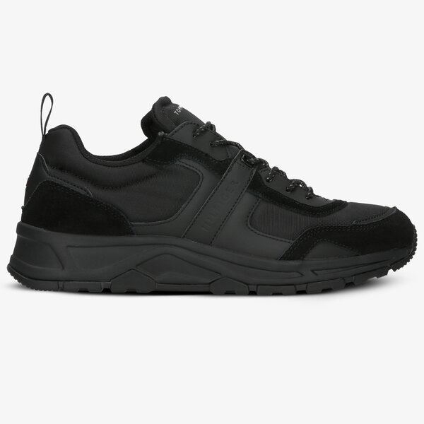 Męskie sneakersy (buty) TOMMY HILFIGER FASHION MIX SNEAKER fm0fm02389990 kolor czarny