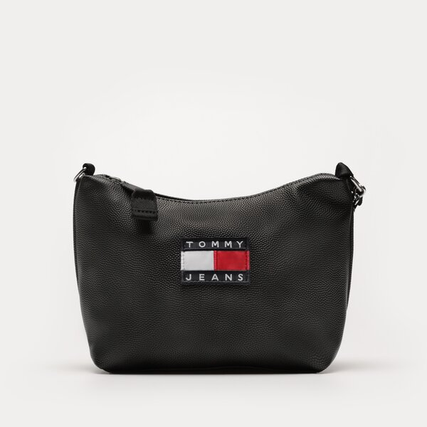 Damska torebka TOMMY HILFIGER TOREBKA TJW HERITAGE SHOULDER BAG aw0aw14570bds kolor czarny