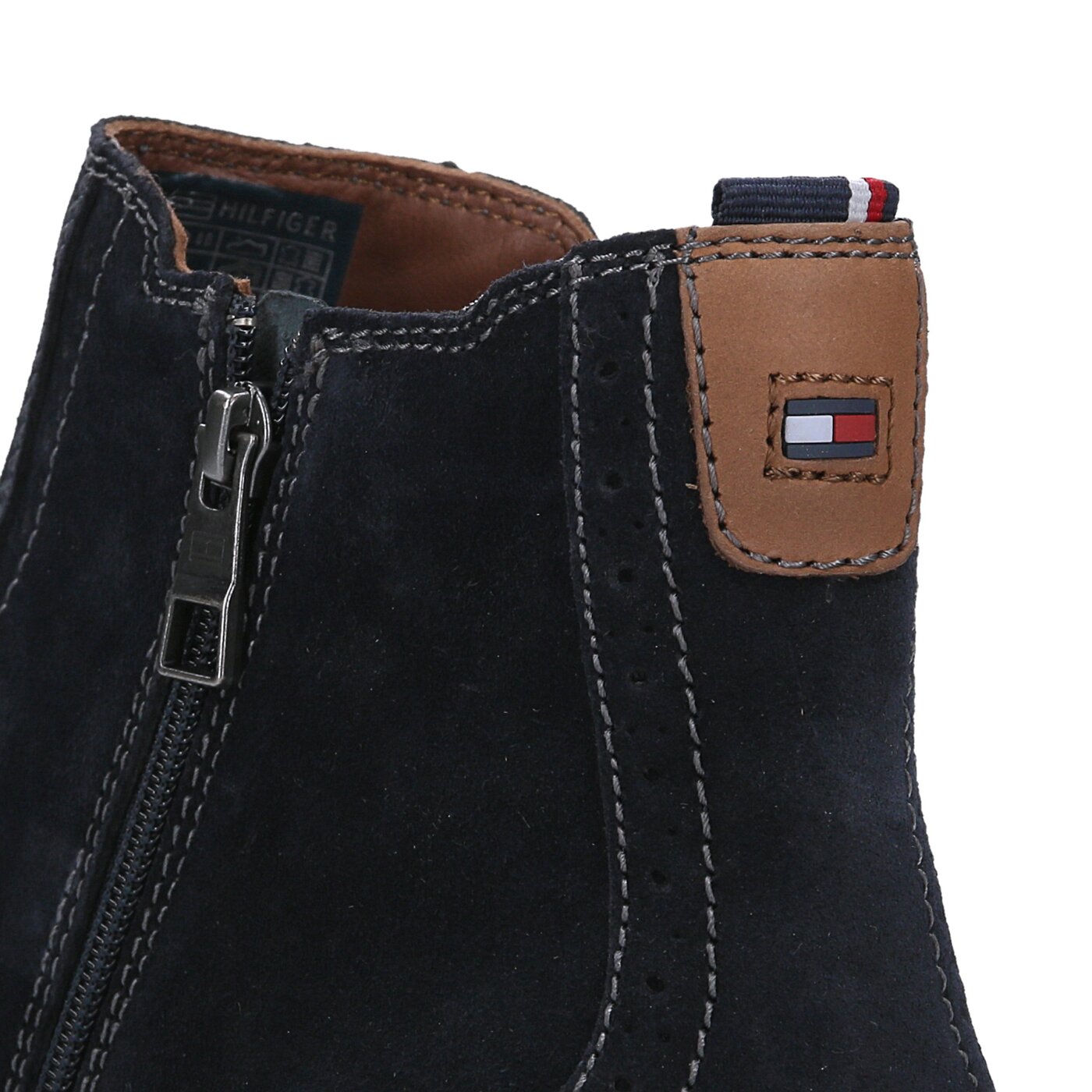 Męskie buty za kostkę TOMMY HILFIGER T2285OMMY COLTON 8B fm56821562403 kolor granatowy