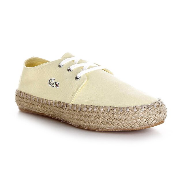 Damskie półbuty LACOSTE AGOUR 2 725srw11102l2 kolor żółty