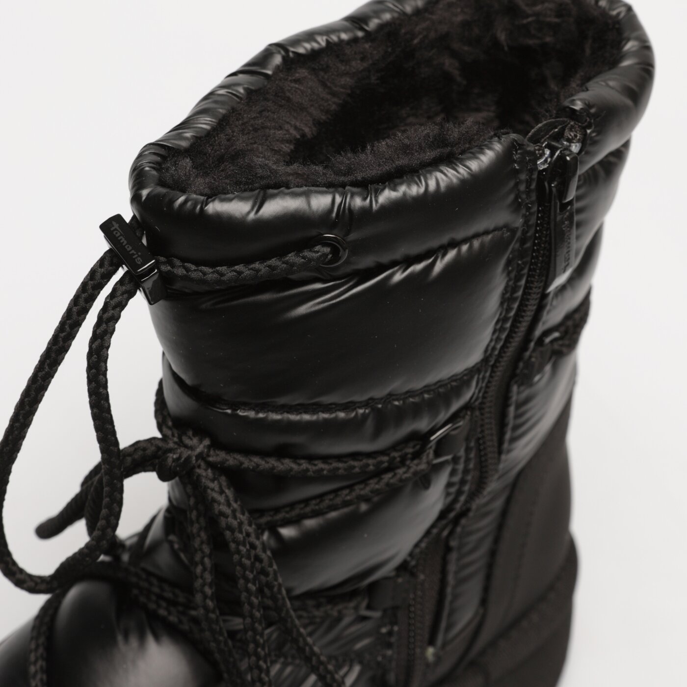 Damskie śniegowce TAMARIS ESSENTIALS 1-26836-41 007 kolor czarny