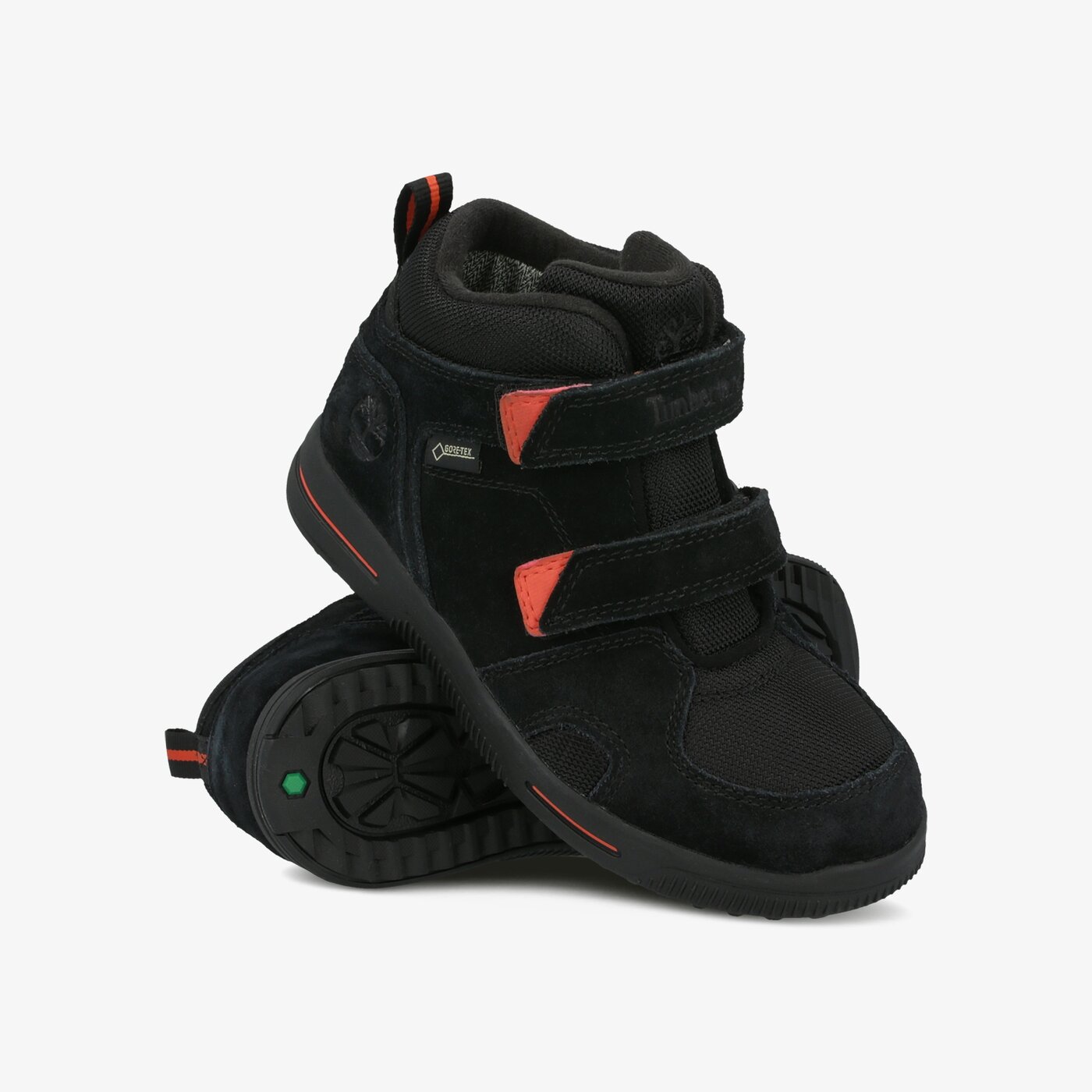 Dziecięce buty outdoor / trekkingowe TIMBERLAND CITY STOMPER MID GTX tb0a1znc0151 kolor czarny