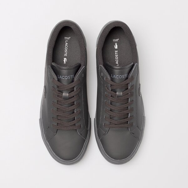 Męskie sneakersy (buty) LACOSTE POWERCOURT WINTER 744sma0027237 kolor czarny