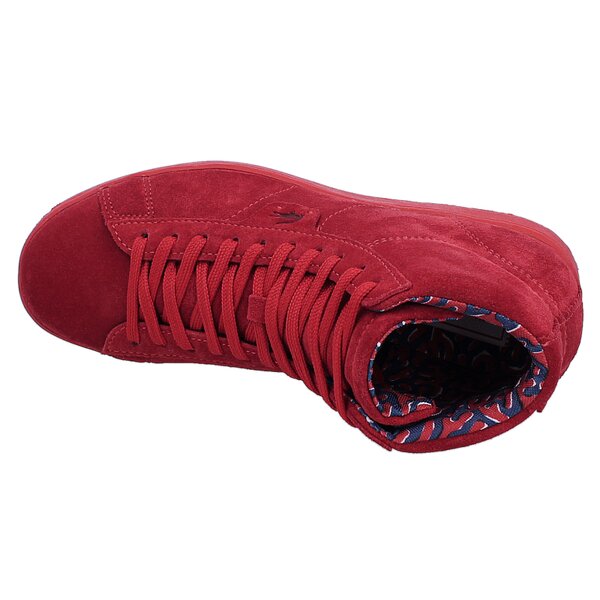 LACOSTE BROADWICK HI CP  729lew2213047 kolor czerwony