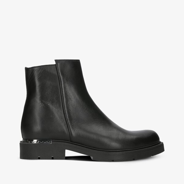 Damskie botki / sztyblety SYMBIOSIS PRETTY SIMPLE  sywc219025 kolor czarny
