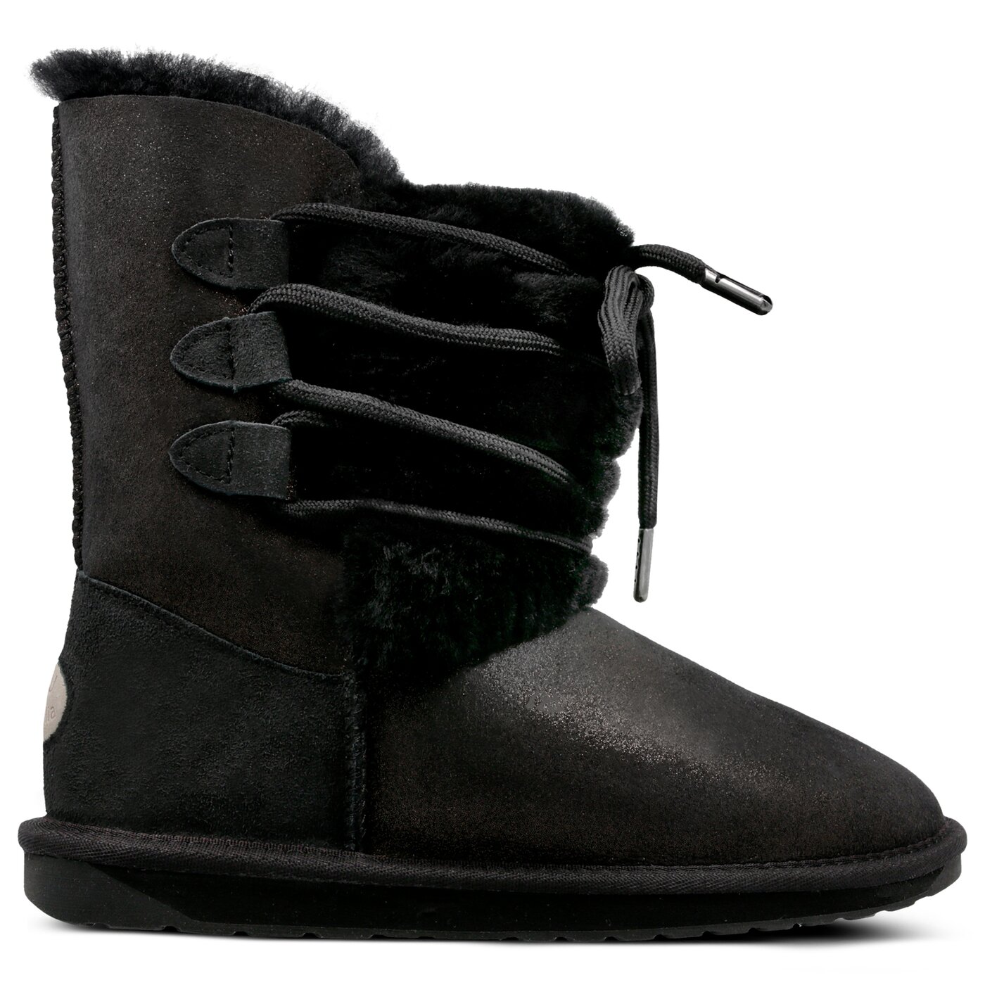 Damskie śniegowce EMU SORBY w11789black kolor czarny