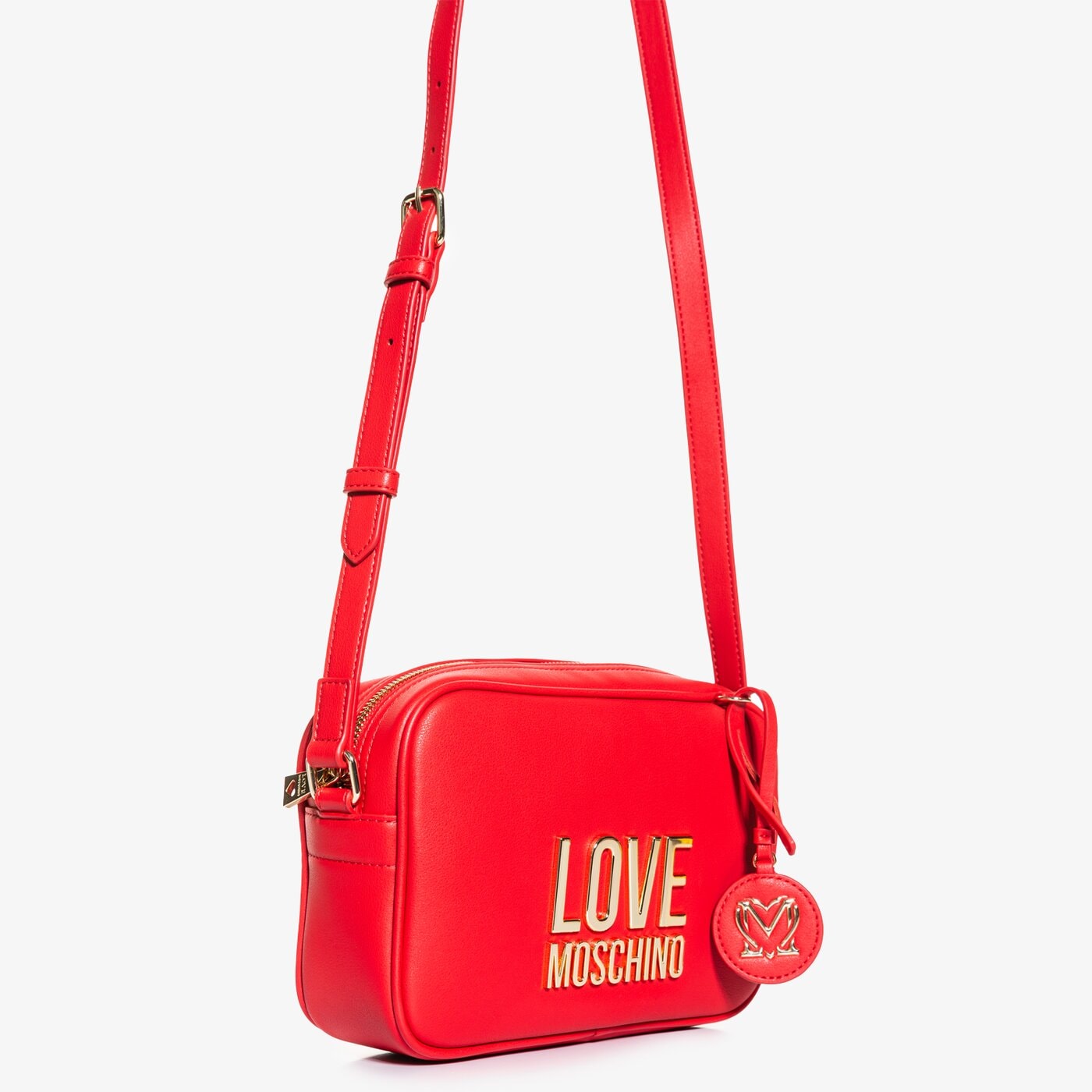 Damska torebka LOVE MOSCHINO TOREBKA SHOULDER BAG jc4107pp0elj050a kolor czerwony