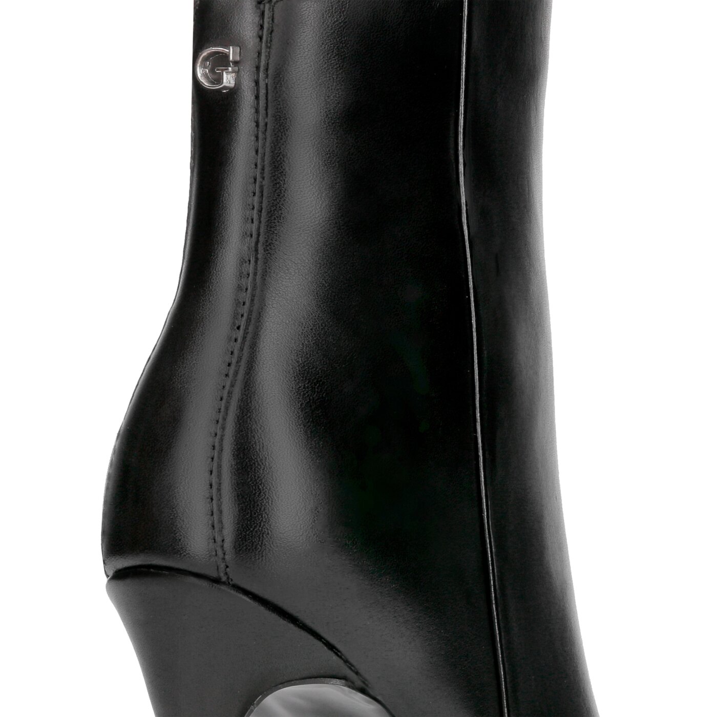 Damskie botki / sztyblety GUESS ORLANDY flory4lea09black kolor czarny