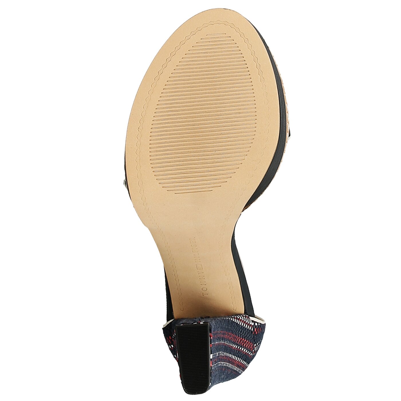 Damskie sandały TOMMY HILFIGER J1285ASMINE 6C fw0fw01042020 kolor granatowy