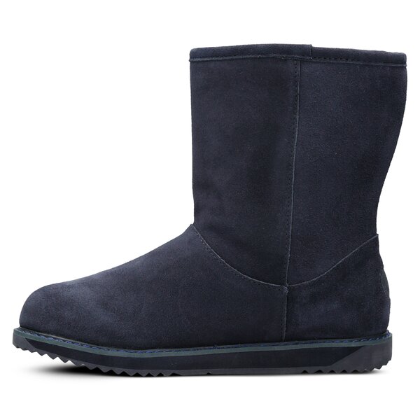 Damskie botki / sztyblety EMU PATERSON CLASSIC LO MIDNIGHT w11590midnight kolor granatowy