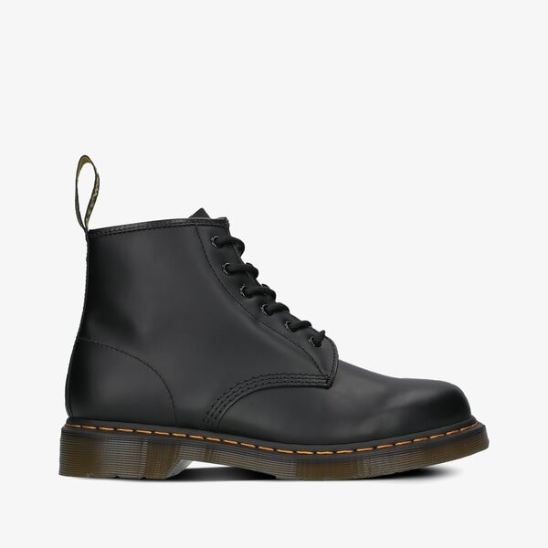 Męskie buty za kostkę DR MARTENS 101 YS 6 EYE BOOT 26230001m kolor czarny