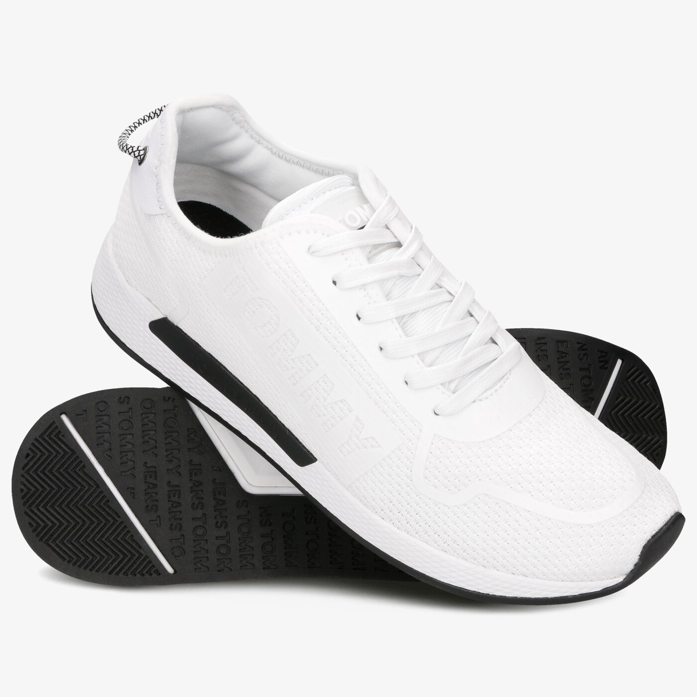 Męskie sneakersy (buty) TOMMY HILFIGER BLAKE 10C em0em00289100 kolor biały