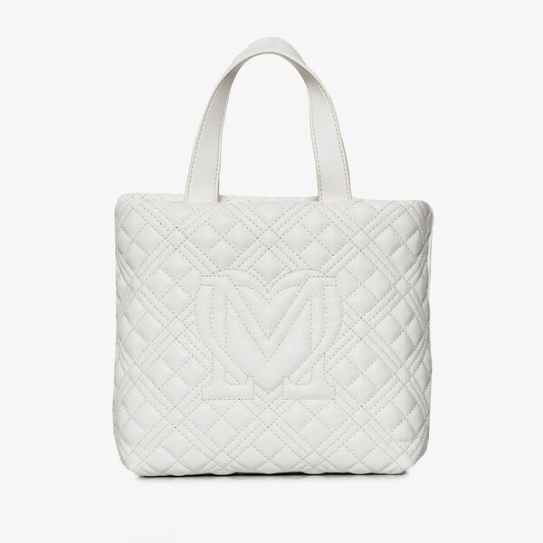 Damska torebka LOVE MOSCHINO TOREBKA QUILTED_BAG jc4312pp0fla0120 kolor biały