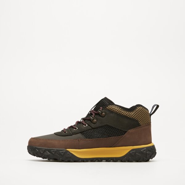 Dziecięce buty outdoor / trekkingowe TIMBERLAND GREENSTRIDE MOTION 6 LOW LACE UP HIKING BOOT tb0a6b62ejc1 kolor czarny