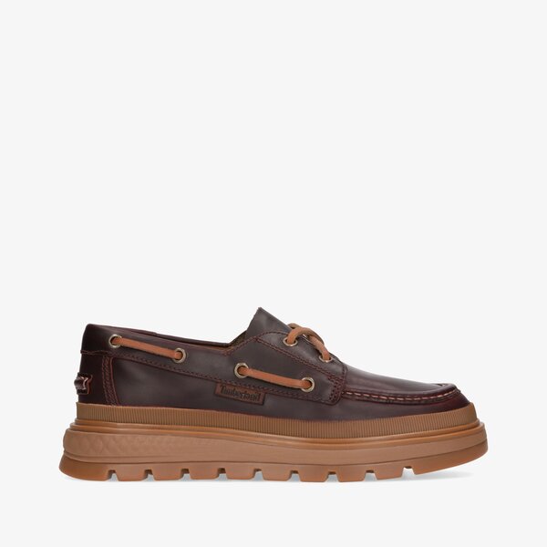 Damskie mokasyny i półbuty TIMBERLAND RAY CITY EK+ BOAT SHOE tb0a2ngwd571 kolor brązowy