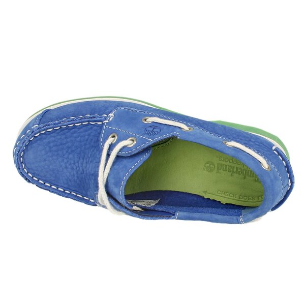 TIMBERLAND EK 2 EYE BOAT SHOE PEAKS ISLAND 6874r kolor niebieski