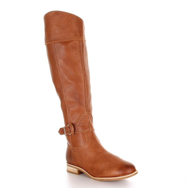 Damskie buty outdoor (trekkingowe) TIMBERLAND RANGELEY TALL ZIP 3555r kolor brązowy