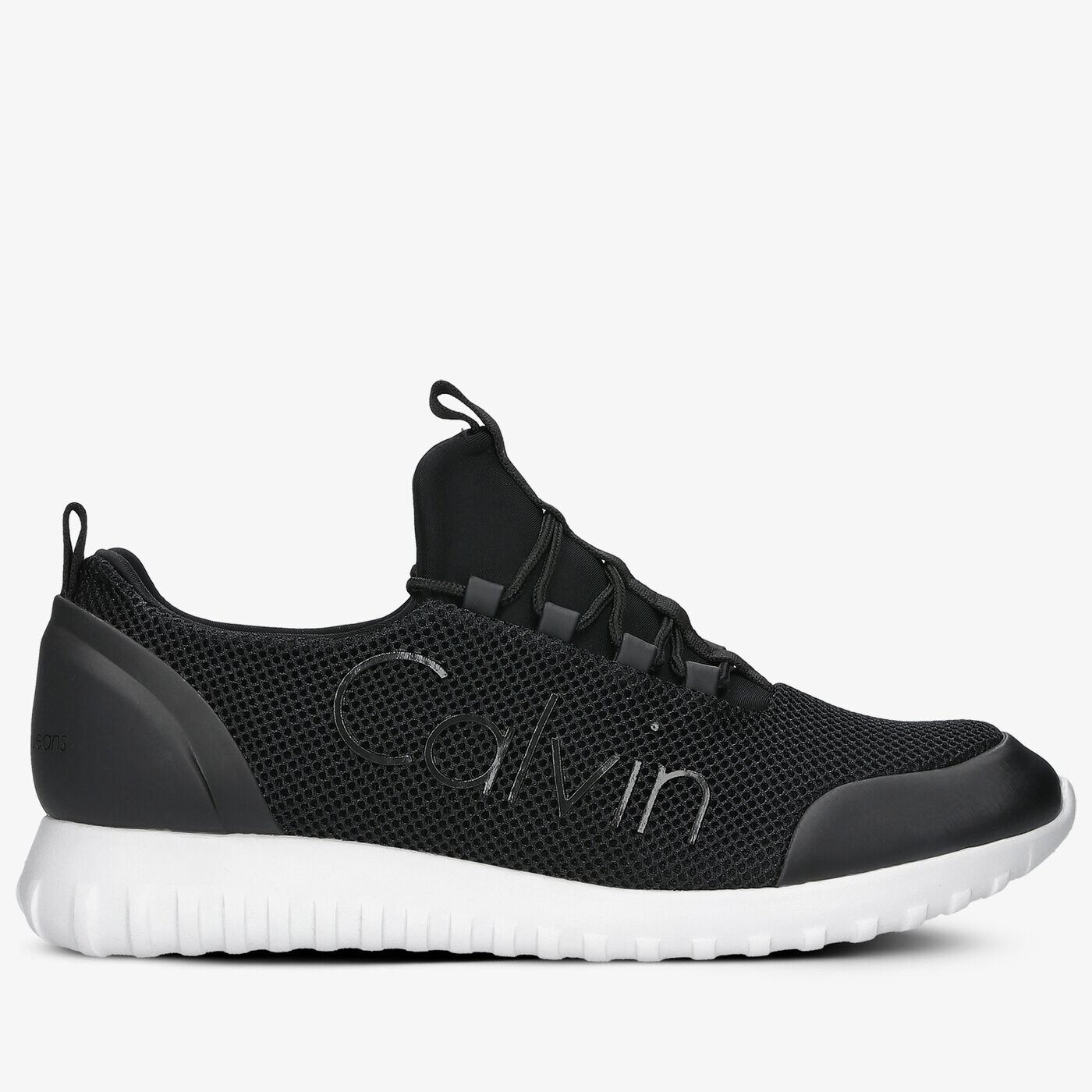 Męskie sneakersy (buty) CALVIN KLEIN RUNNER SNEAKER LACEUP MESH ym0ym00085bds kolor czarny