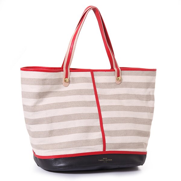 TOMMY HILFIGER TORBA KIT LARGE TOTE bw56923243976 kolor biały