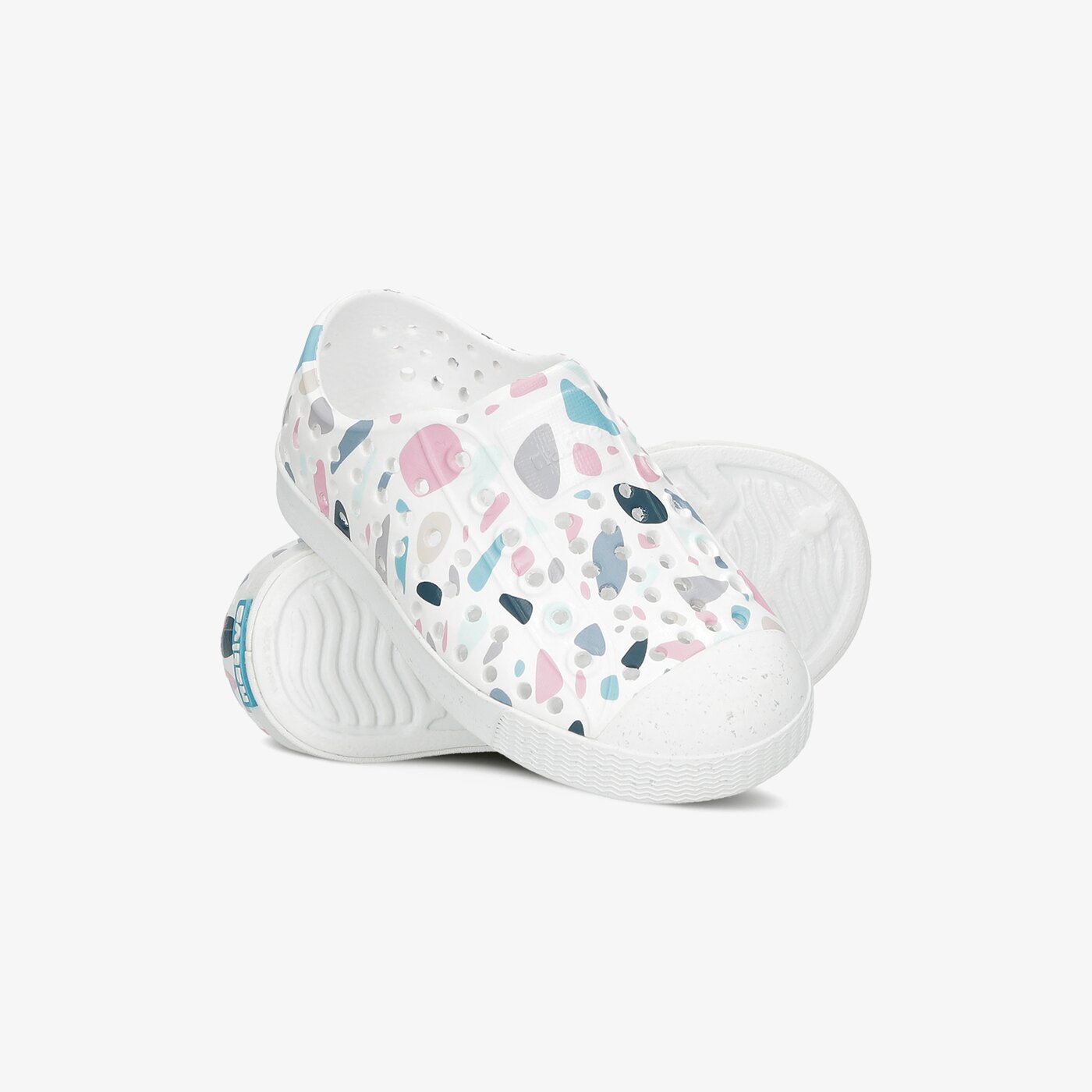 Dziecięce trampki NATIVE JEFFERSON PRINT CHILD 13100101-8965 kolor biały