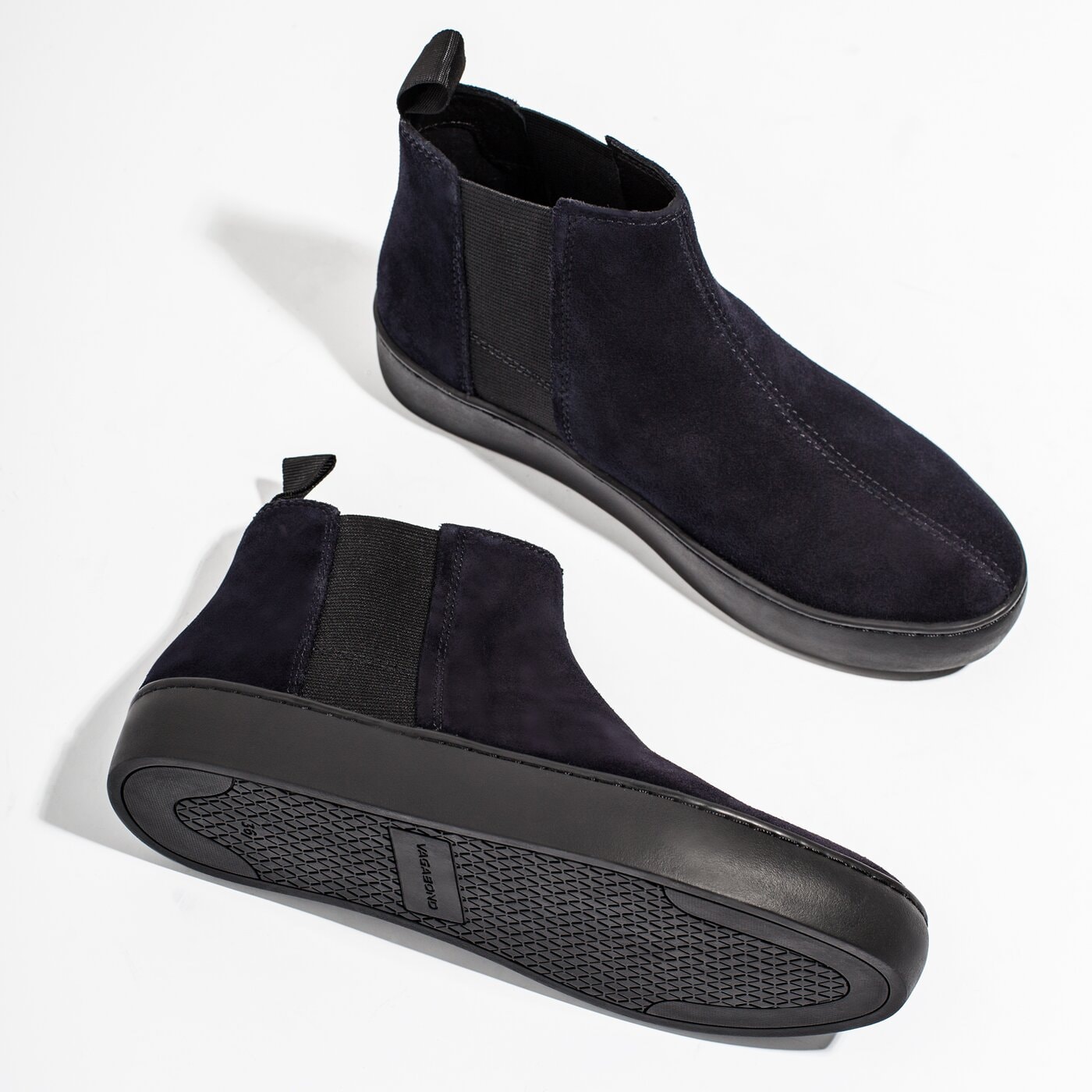 Damskie botki / sztyblety VAGABOND ZOE 4326-440-86 kolor granatowy