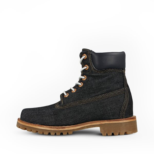 Damskie trapery TIMBERLAND LTD FABRIC 6IN a1g7r kolor granatowy