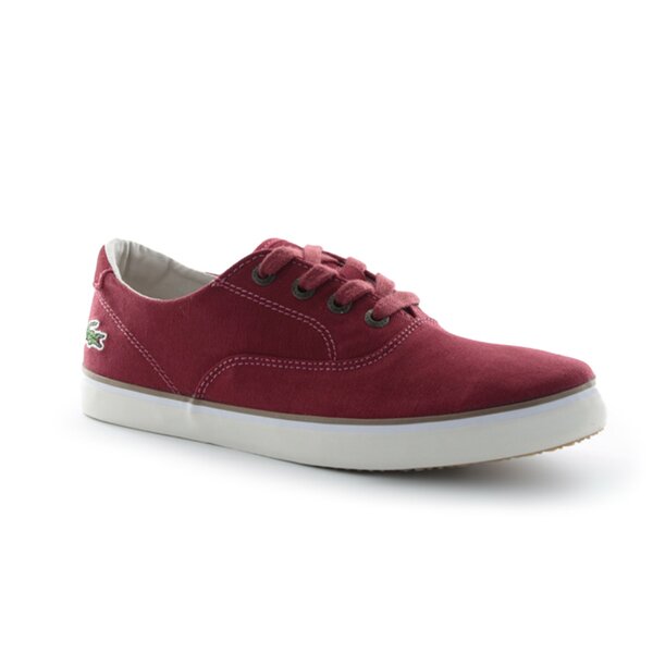Damskie trampki LACOSTE IMATRA ESC 723spw1110047 kolor bordowy