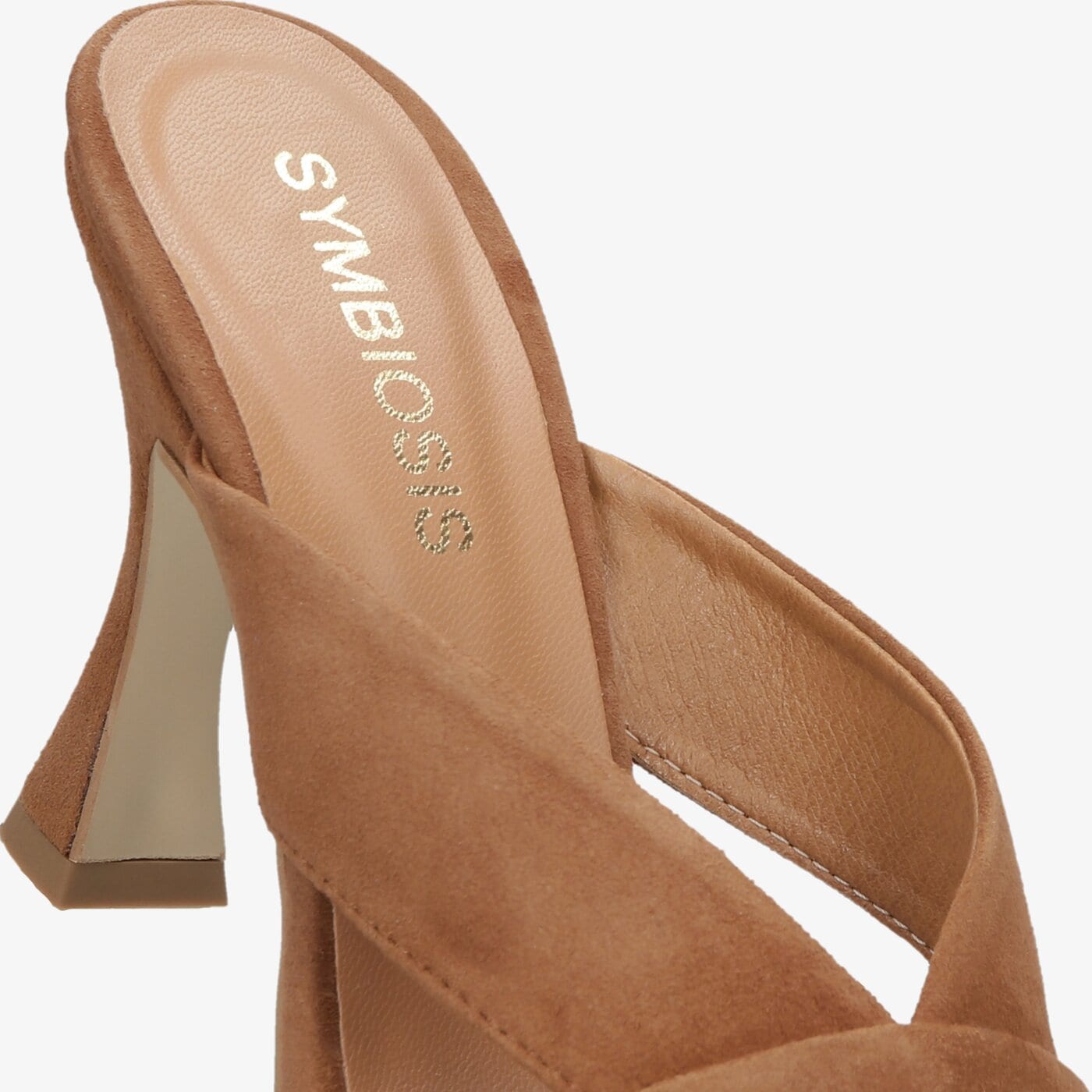 Damskie klapki SYMBIOSIS SLIDES CHICA syws122005 kolor brązowy