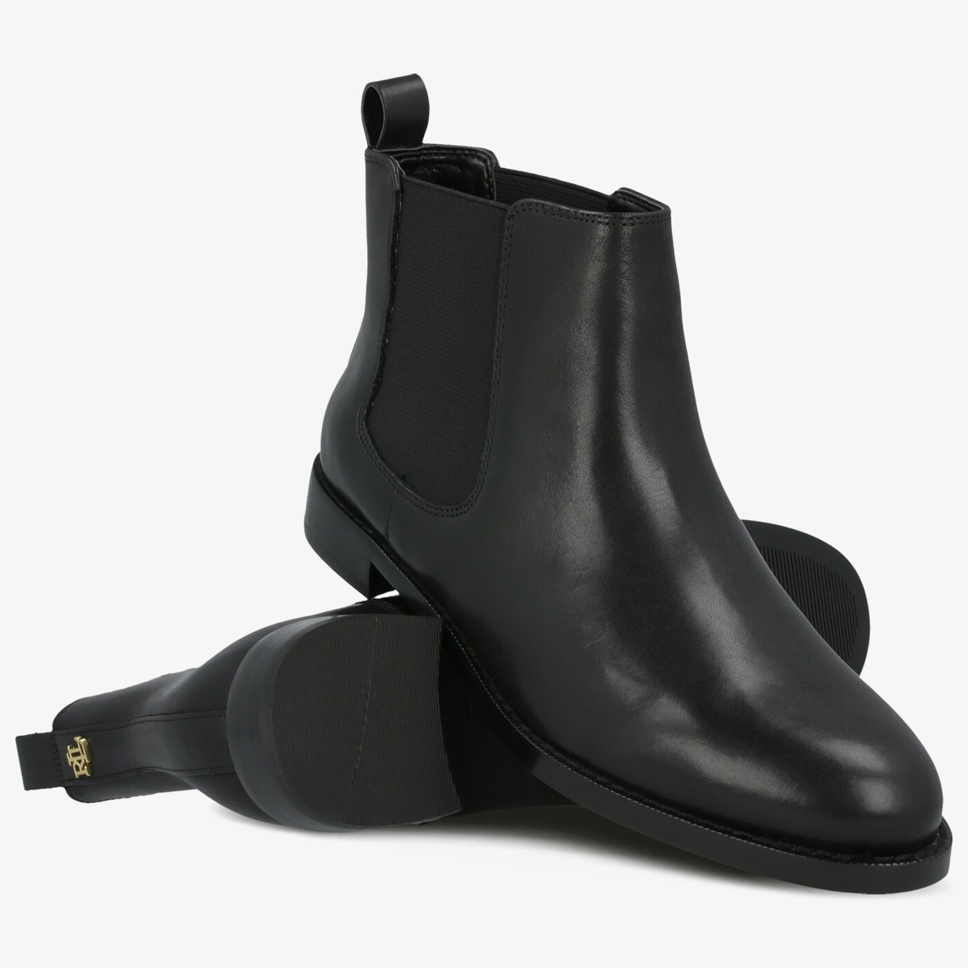 Damskie botki / sztyblety LAUREN RALPH LAUREN HAANA 802709965001 kolor czarny