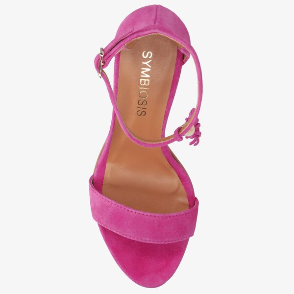 Damskie sandały SYMBIOSIS SANDALS BLANCA syws122003 kolor różowy