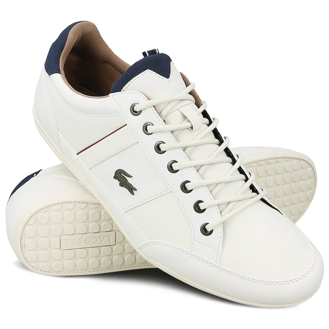 Męskie sneakersy (buty) LACOSTE CHAYMON 118 2 735cam0012wn1 kolor biały