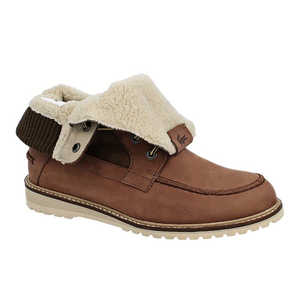 Damskie buty outdoor (trekkingowe) LACOSTE ECLOSE 2 724srw3358pk3 kolor brązowy