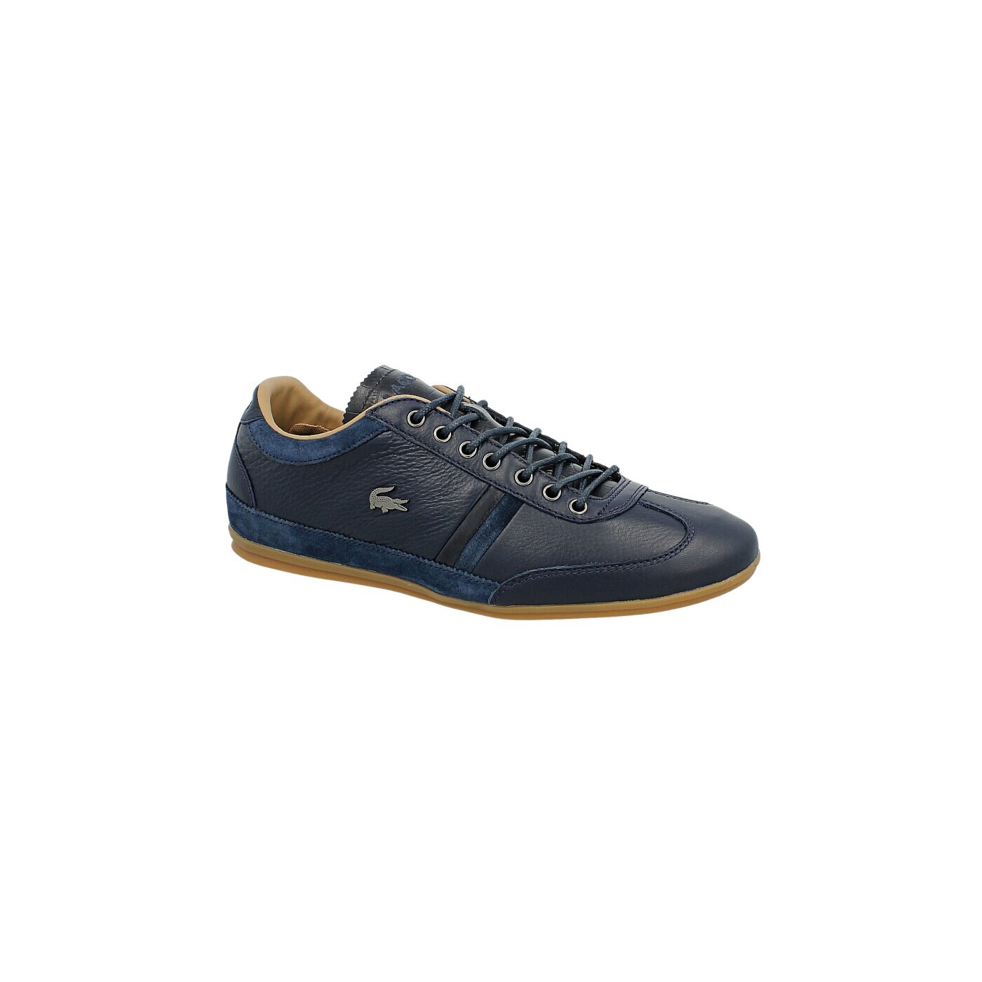 Męskie sneakersy (buty) LACOSTE MISANO 36  730srm0015003 kolor granatowy