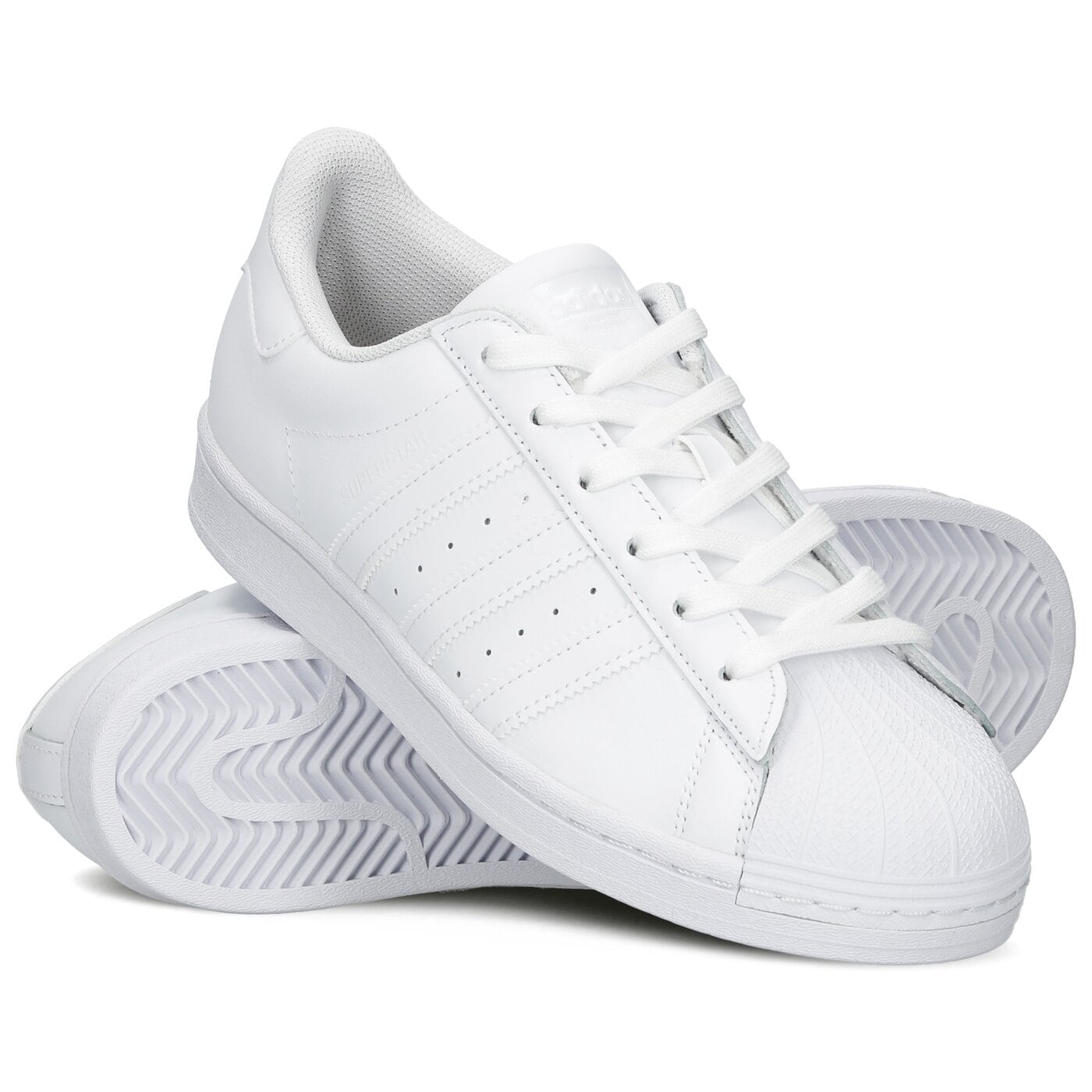 Damskie sneakersy (buty) ADIDAS SUPERSTAR  eg4960 kolor biały